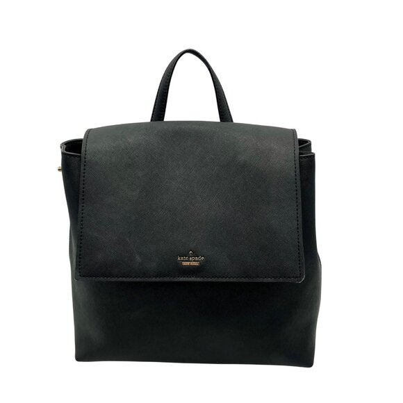 Kate Spade Black Leather Backpack main image 10